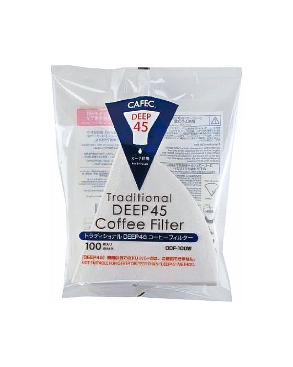 CAFEC Traditional DEEP45 paper filter  كافك فلاتر ديب 45 تردشنال